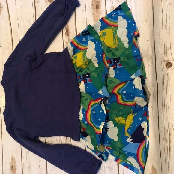 Mini Boden dragon sweater dress